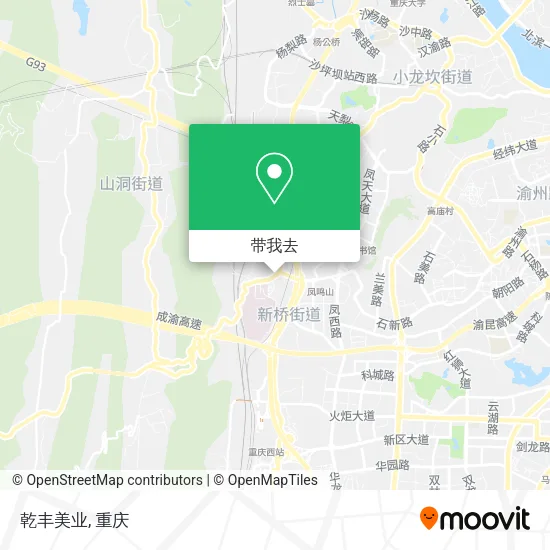 乾丰美业地图