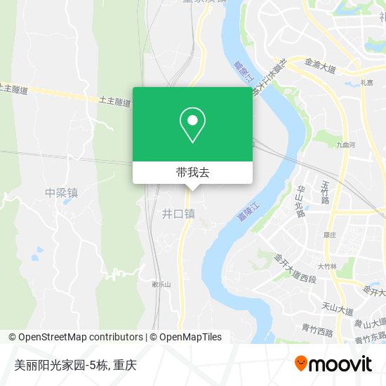 美丽阳光家园-5栋地图