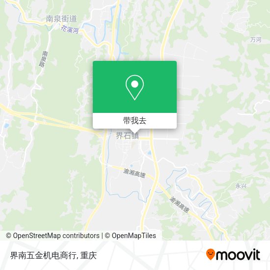 界南五金机电商行地图