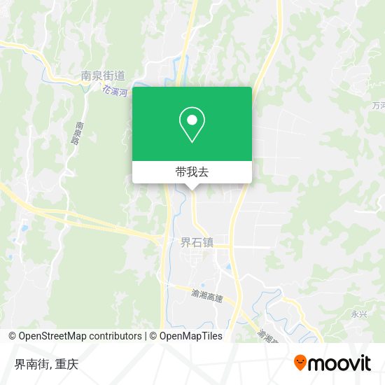 界南街地图