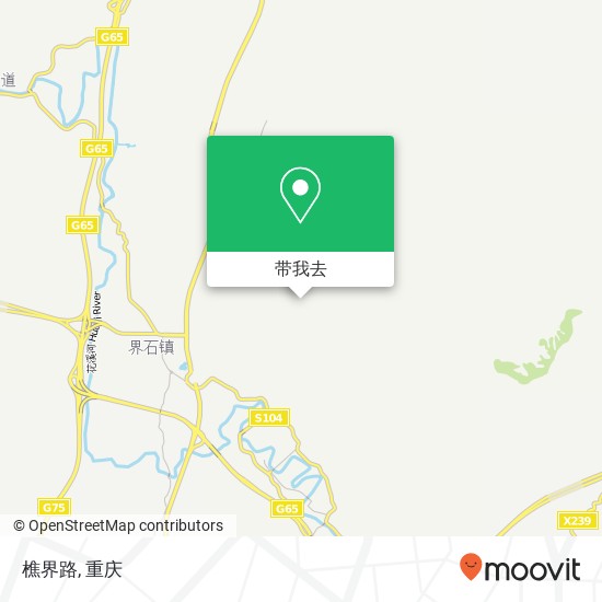樵界路地图