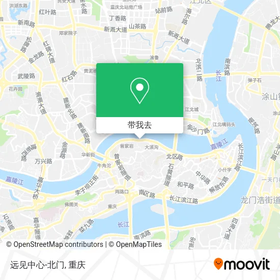 远见中心-北门地图