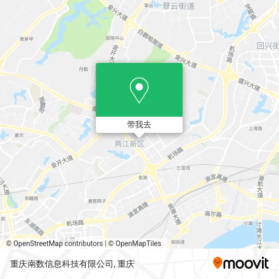 重庆南数信息科技有限公司地图