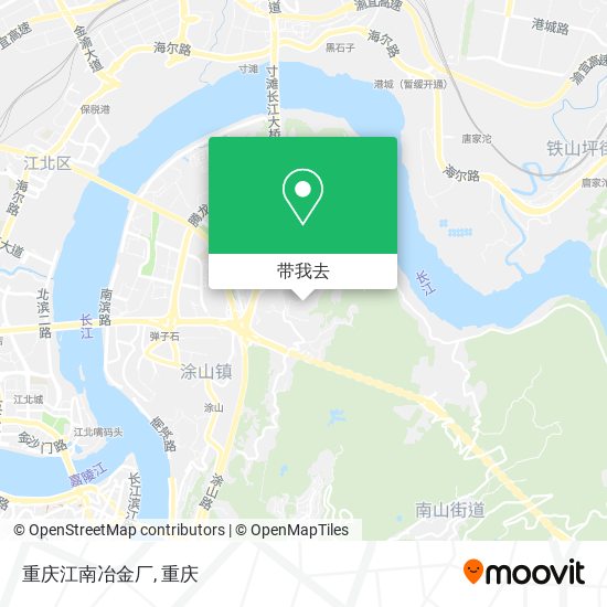 重庆江南冶金厂地图