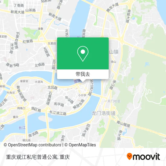重庆观江私宅普通公寓地图