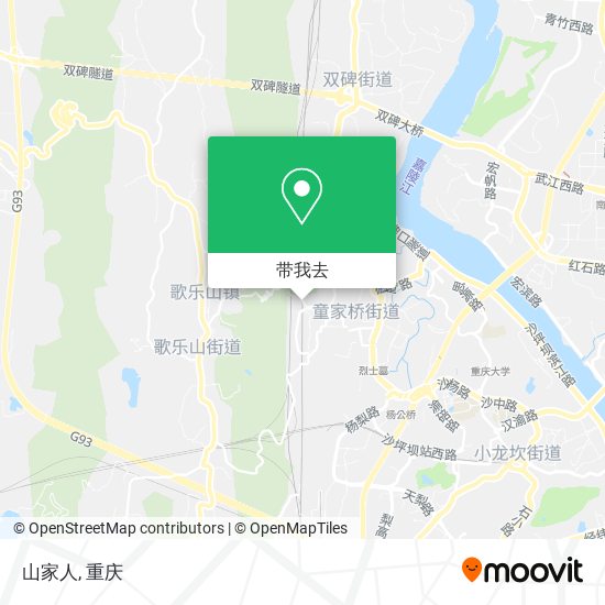 山家人地图