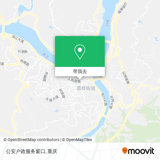 公安户政服务窗口地图