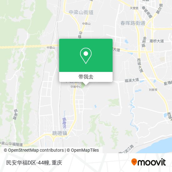 民安华福D区-44幢地图