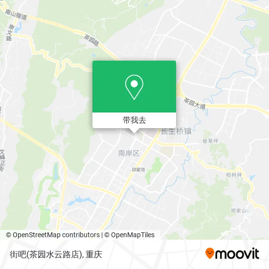 街吧(茶园水云路店)地图