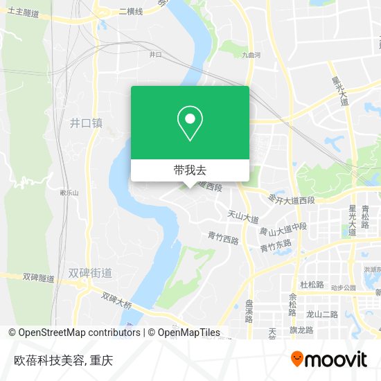 欧蓓科技美容地图