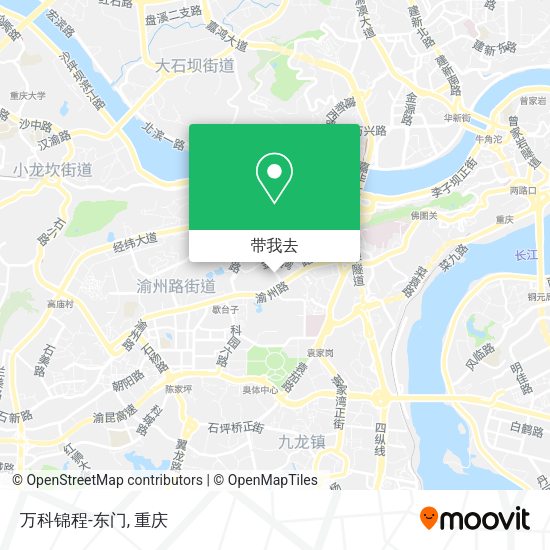 万科锦程-东门地图