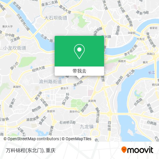 万科锦程(东北门)地图