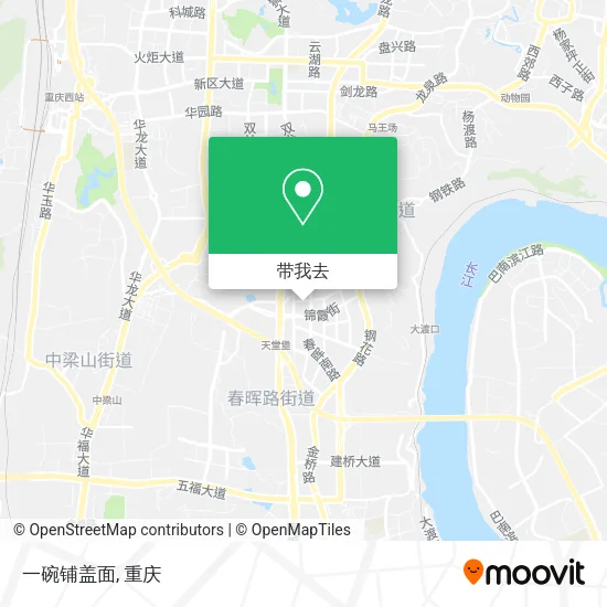 一碗铺盖面地图