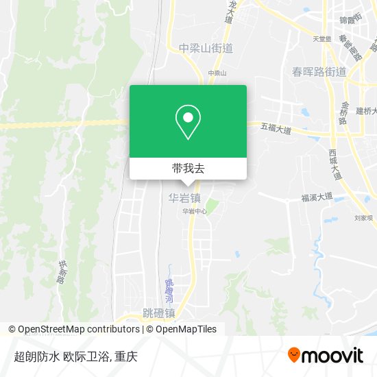 超朗防水 欧际卫浴地图