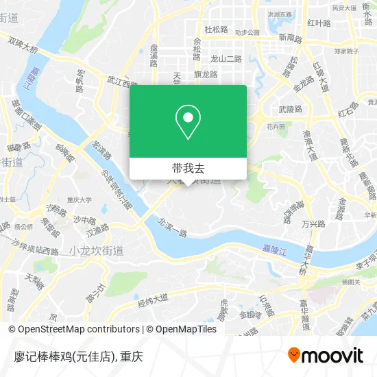 廖记棒棒鸡(元佳店)地图
