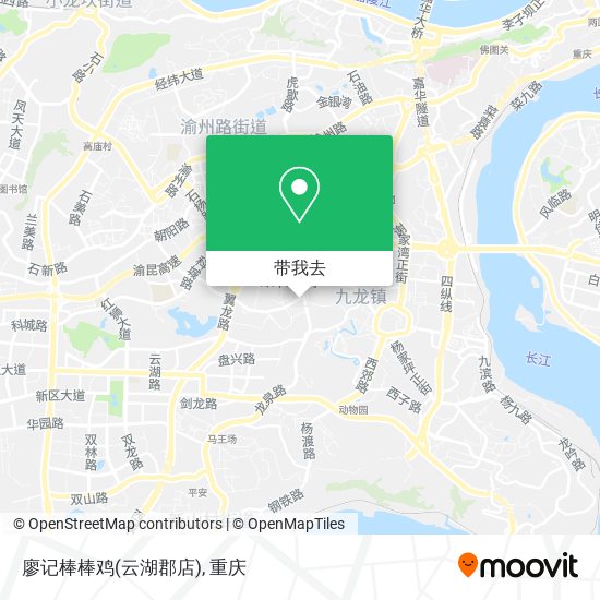 廖记棒棒鸡(云湖郡店)地图