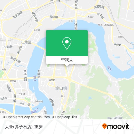 大业(弹子石店)地图