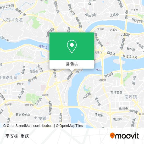 平安街地图