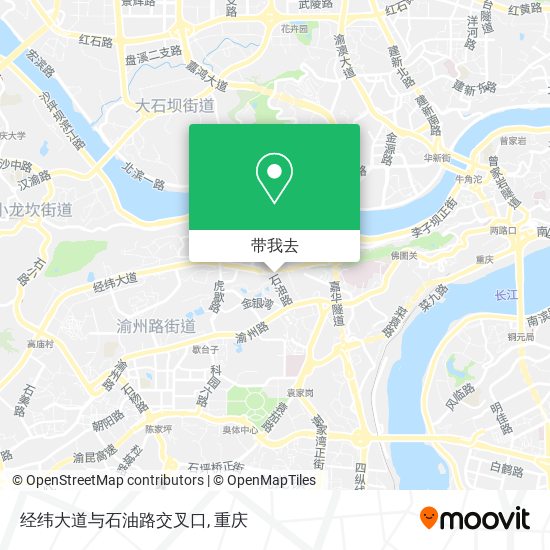 经纬大道与石油路交叉口地图