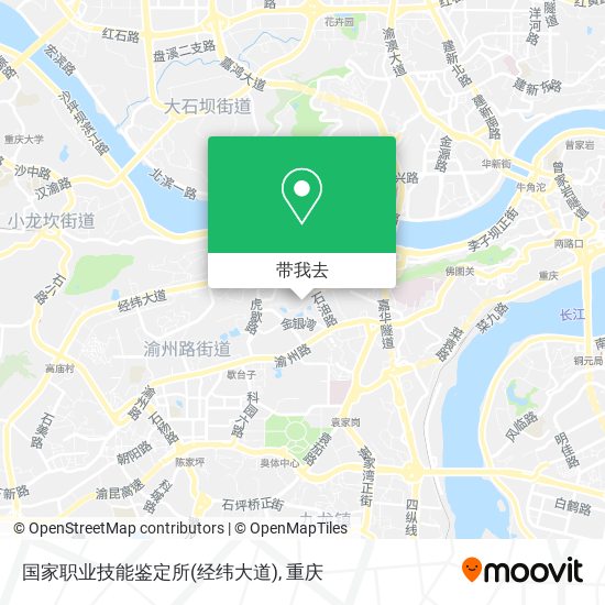 国家职业技能鉴定所(经纬大道)地图