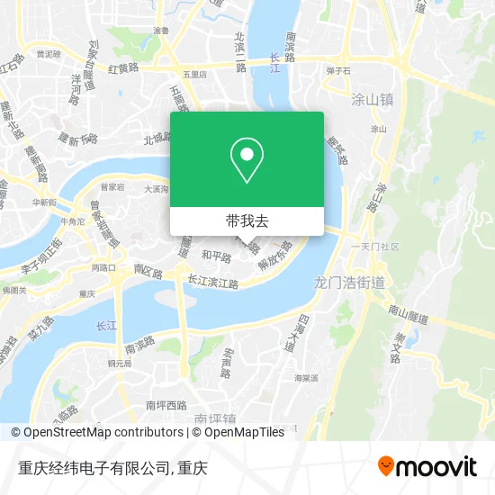 重庆经纬电子有限公司地图