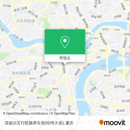 芙妮尔五行驻颜养生馆(经纬大道)地图