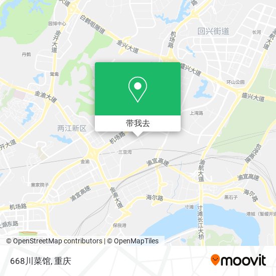 668川菜馆地图