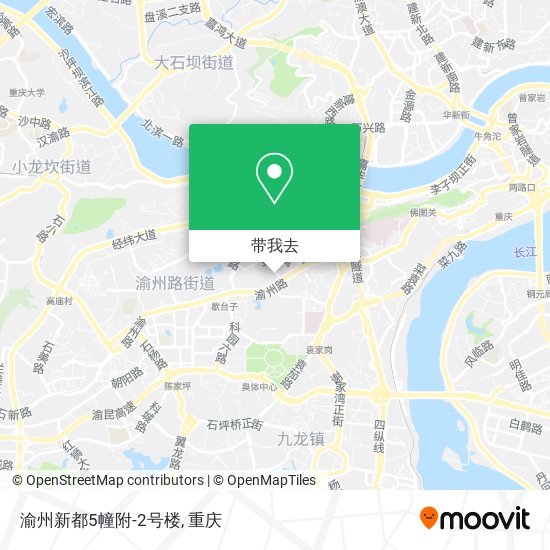 渝州新都5幢附-2号楼地图