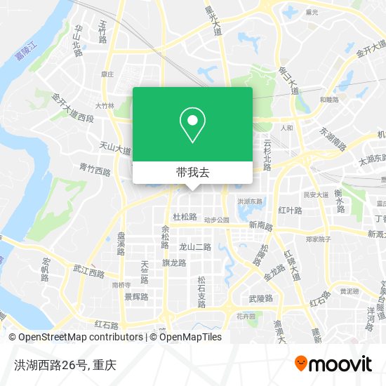 洪湖西路26号地图