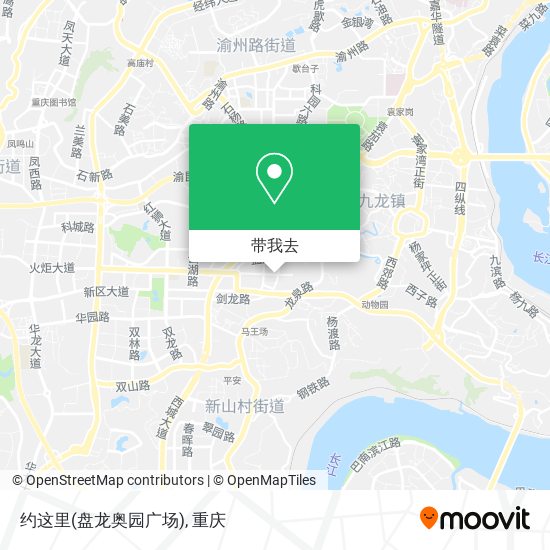 约这里(盘龙奥园广场)地图