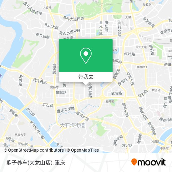 瓜子养车(大龙山店)地图