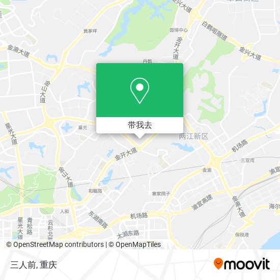三人前地图