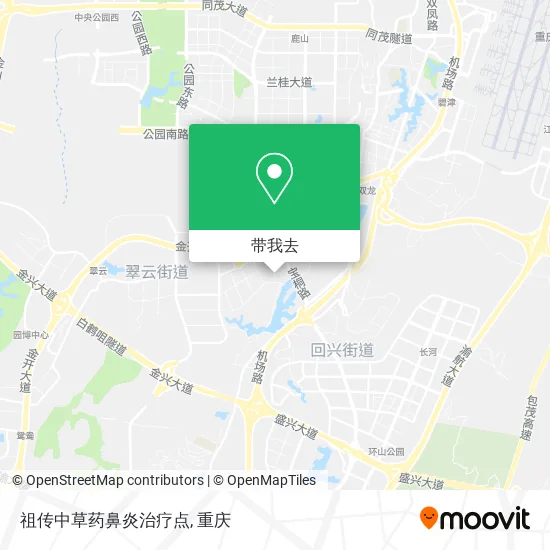 祖传中草药鼻炎治疗点地图