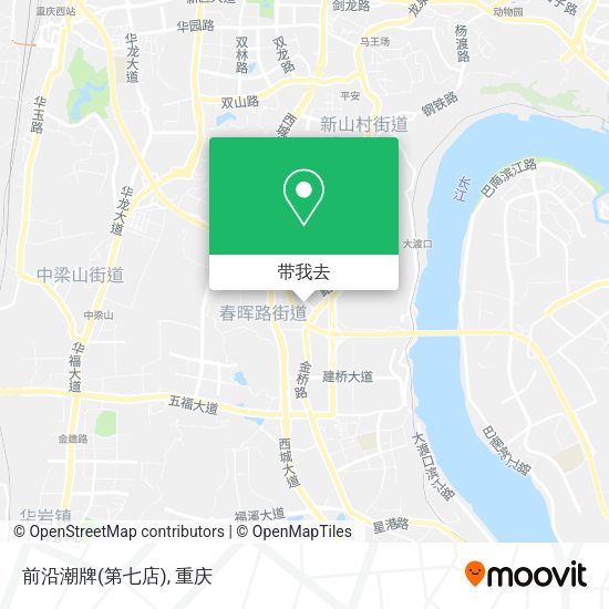 前沿潮牌(第七店)地图