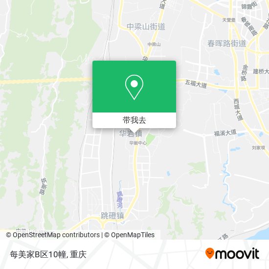 每美家B区10幢地图
