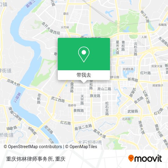 重庆炜林律师事务所地图