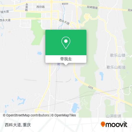 西科大道地图