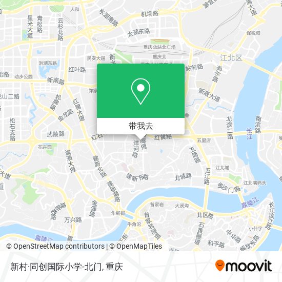 新村·同创国际小学-北门地图