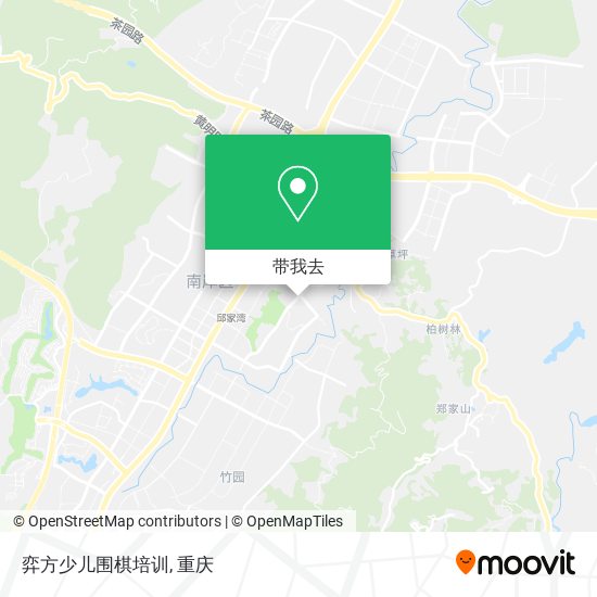 弈方少儿围棋培训地图