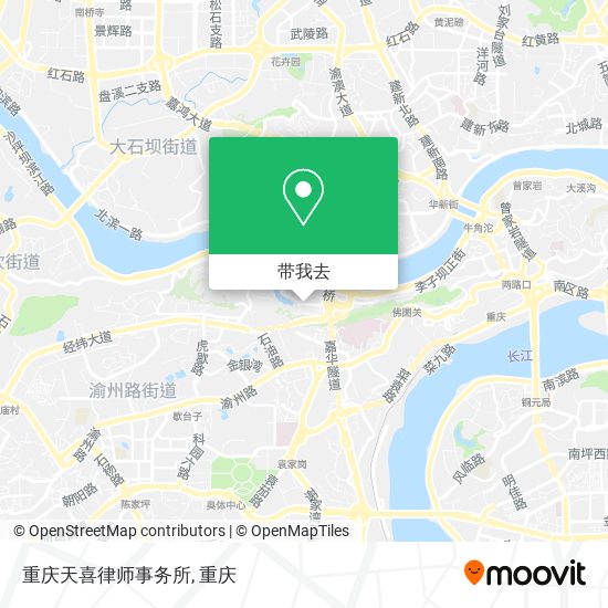 重庆天喜律师事务所地图