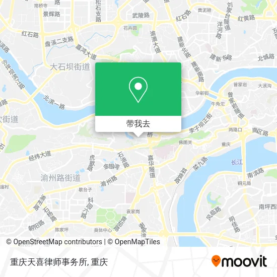 重庆天喜律师事务所地图