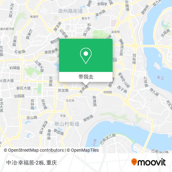 中冶·幸福居-2栋地图