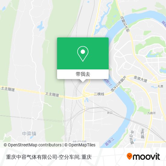 重庆中容气体有限公司-空分车间地图