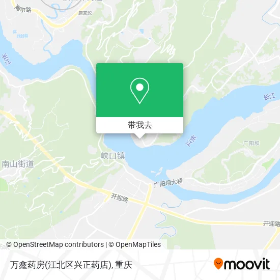 万鑫药房(江北区兴正药店)地图