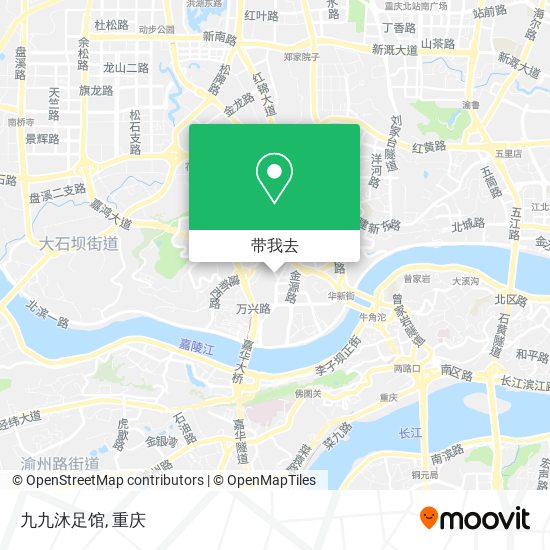 九九沐足馆地图
