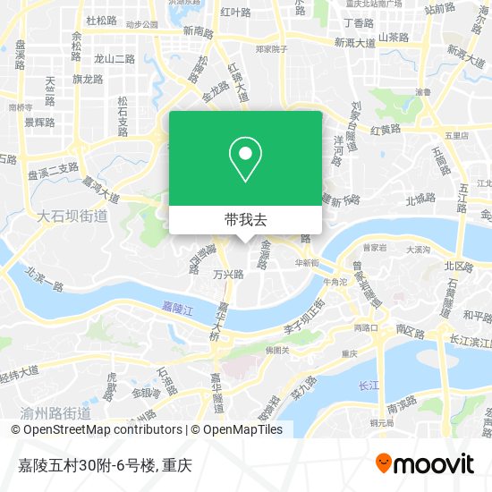 嘉陵五村30附-6号楼地图