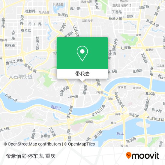 帝豪怡庭-停车库地图