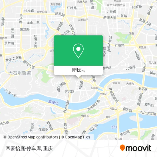 帝豪怡庭-停车库地图