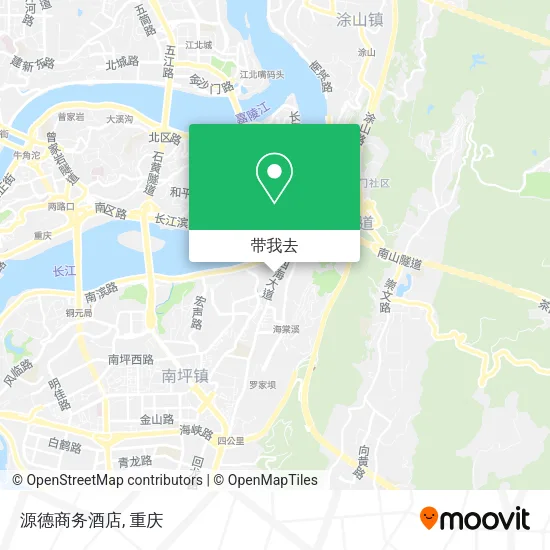 源德商务酒店地图