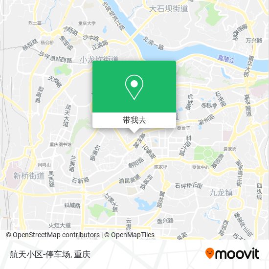 航天小区-停车场地图